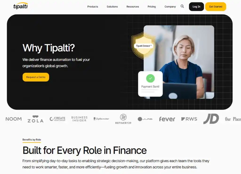 Why Choose Tipalti