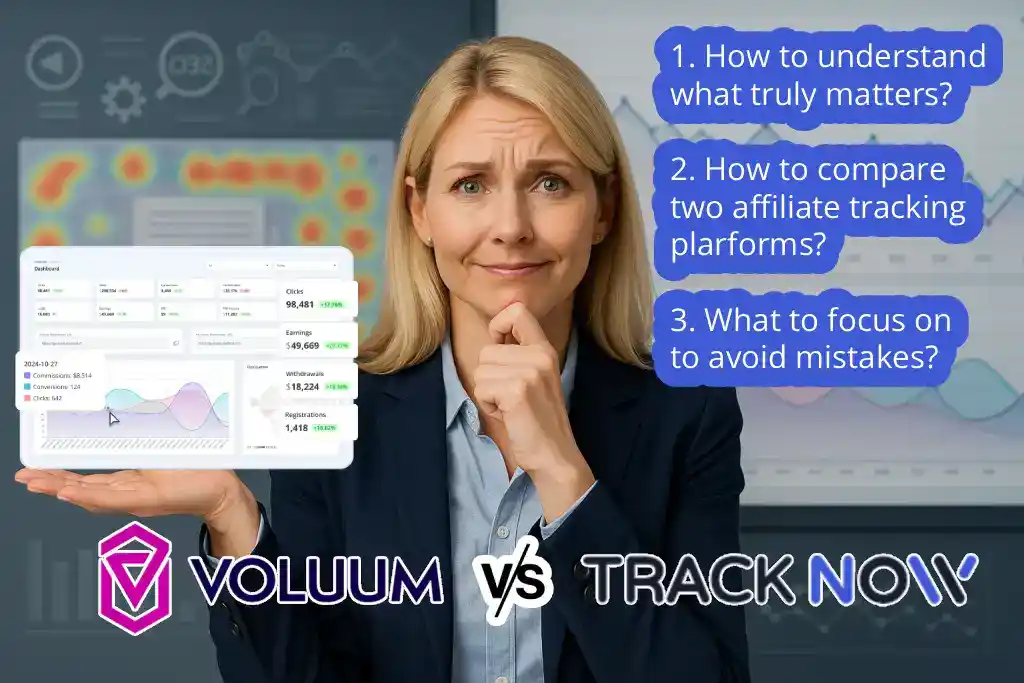 Compare Voluum and Tracknow