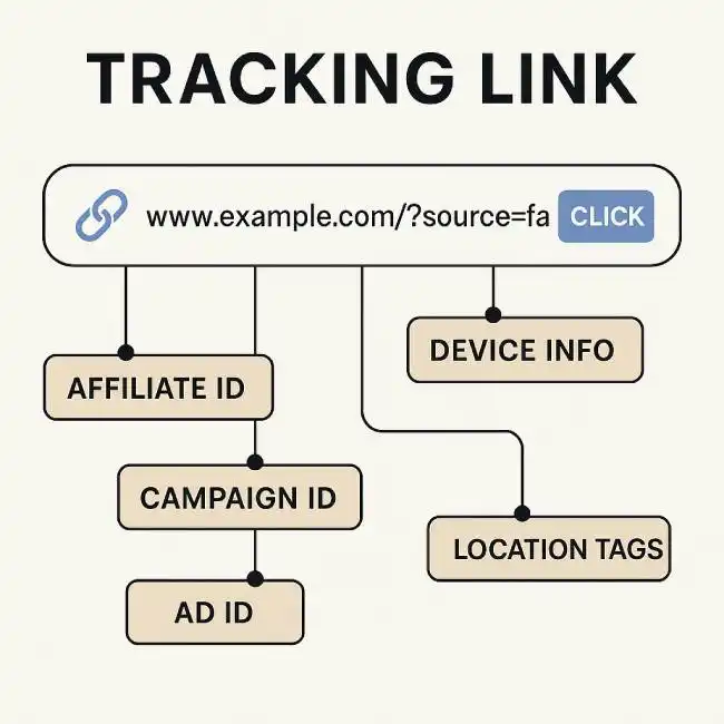 Tracking link params