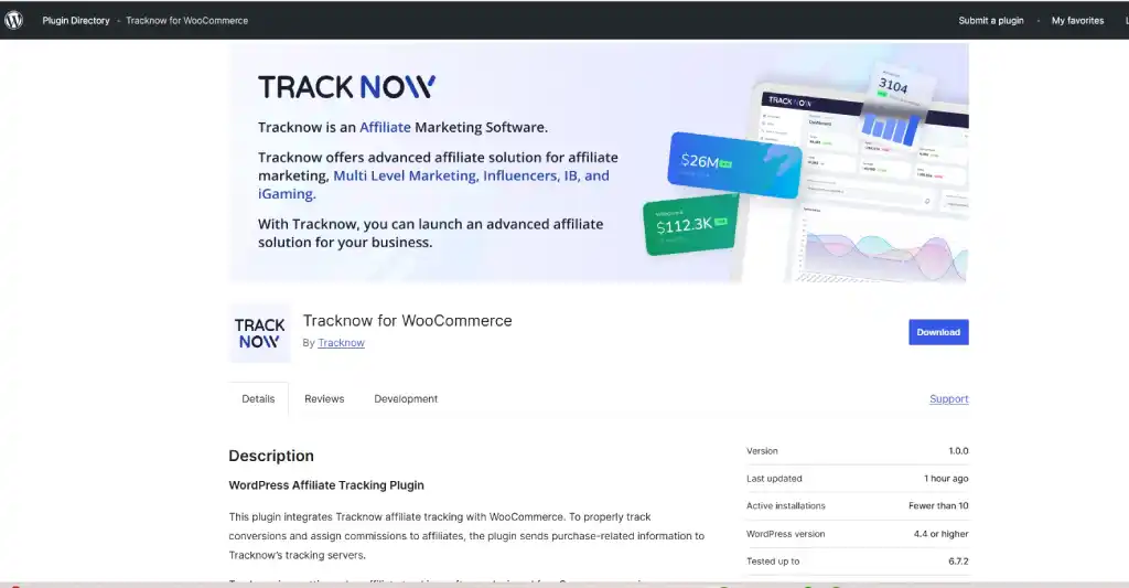 Tracknow for WooCommerce Plugin