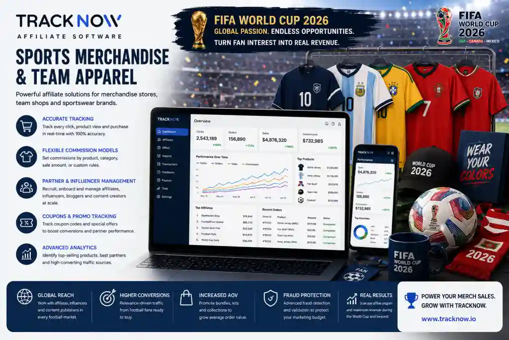 Tracknow Affiliate Software for eCommerce