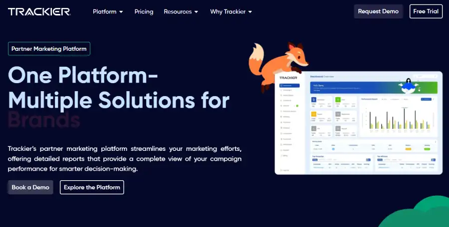 Trackier &mdash; Best for Mobile and Multi-Channel Performance Networks