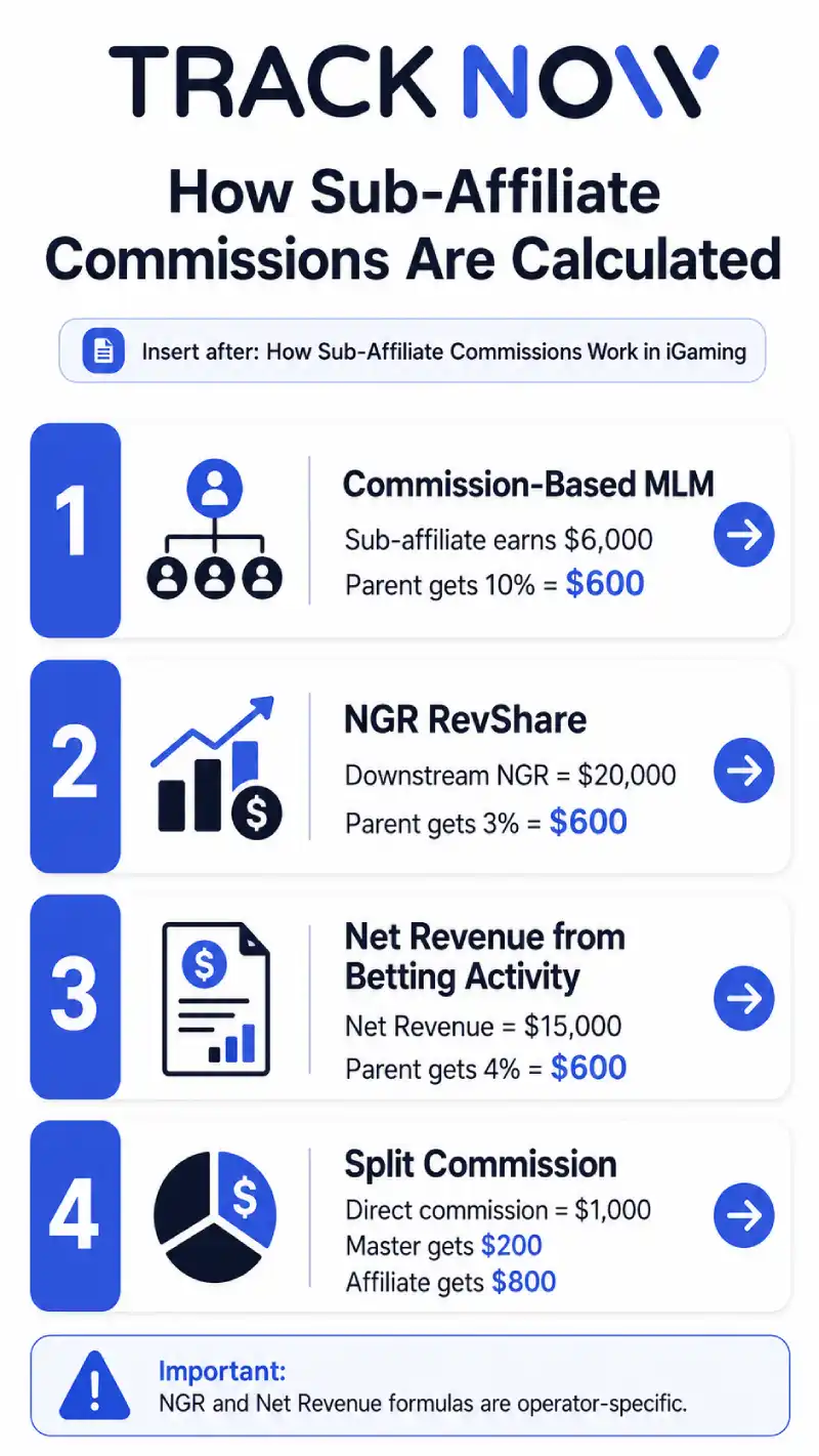 How Sub-Affiliate Commissions Are Calculated