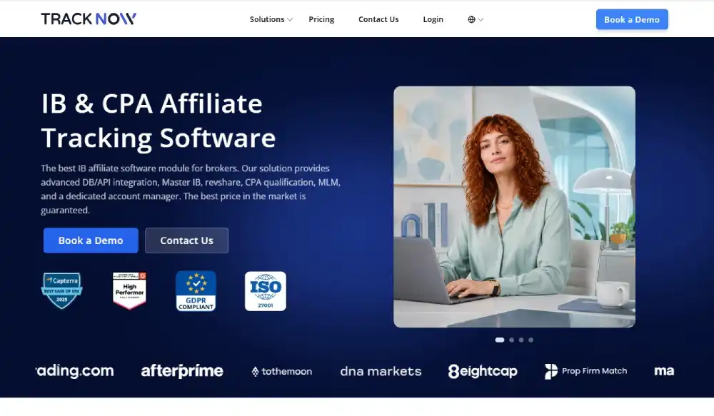Tracknow — Best Overall for Flexible IB MLM Programs